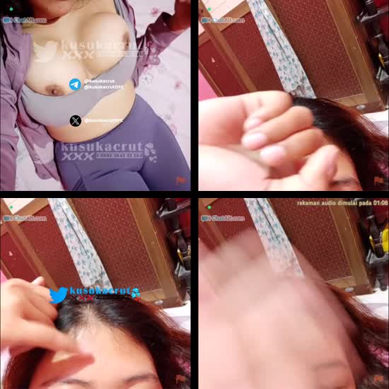 OME TV PULANG NGE GYM, Pamer Belahan