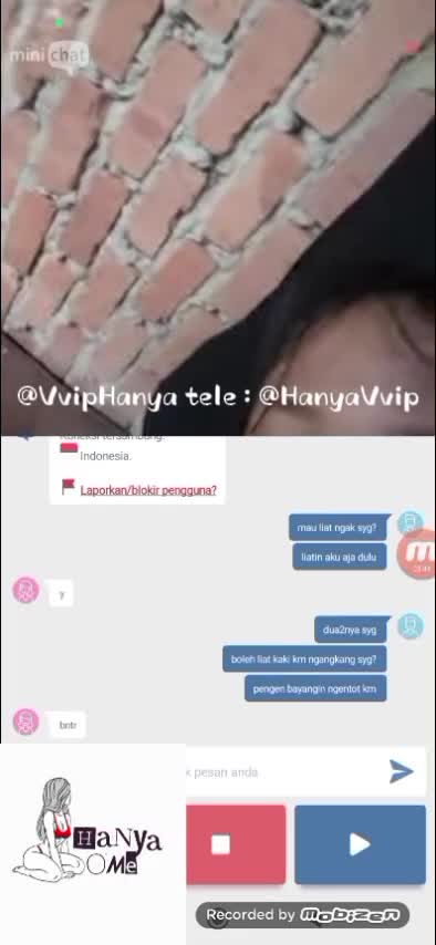 Ome tv ABG omek pakai es kiko