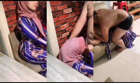 Bokep tante jilbab bersama selingkuhan ml