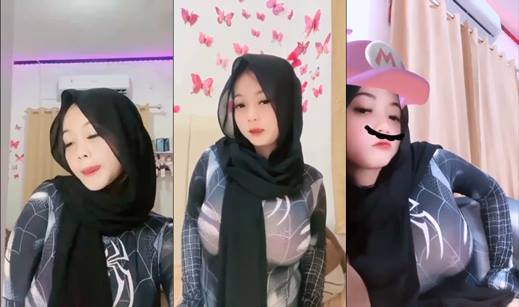 Bokep Chellmey Jilbab Costum Spiderman Black